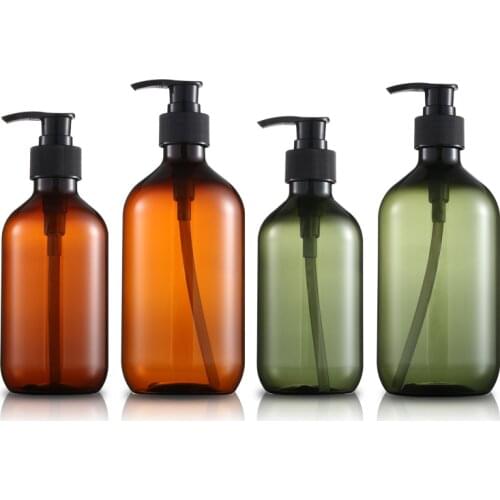300/500ml Bathroom Portable Soap Dispensers Refillable Bottles Shampoo Shower Gel Lotions Press Empty Bottle Bathroom Products