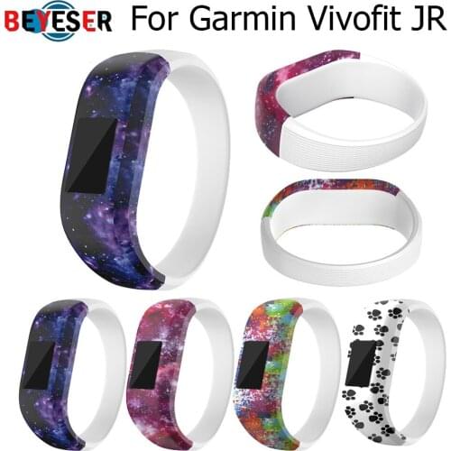 5colors Soft Wrist Bracelet Band Strap Holder for Garmin VivoFit Jr/for VivoFit JR 2 JR2 Activity Tracker wear Straps Accessorie