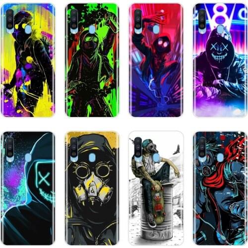 Phone Case Silicone For Samsung Galaxy M40 M30 M20 M10 Cartoon Art Cool Graffiti Soft Back Cover For Samsung M40 M30 M20 M10