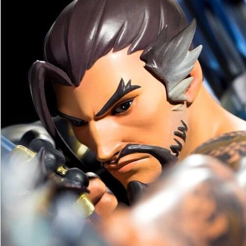 Shimada Hanzo Resin Statue Extra Large Collection Figure SIZE: 25.5CM*33CMH