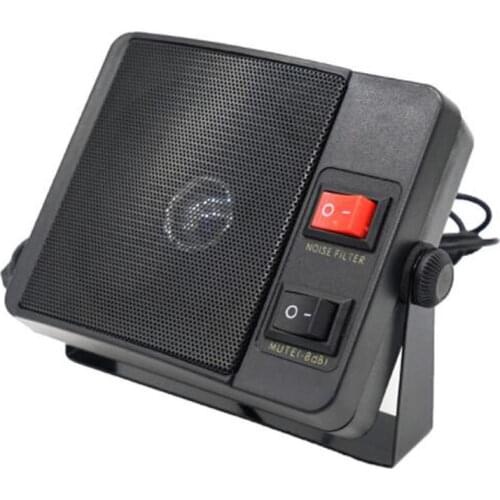 Heavy Duty Diamond TS-750 External Speaker 3.5mm TS750 Loudspeaker for QYT YAESU ICOM KENWOOD CB Car Mobile Radio Walkie Talkie