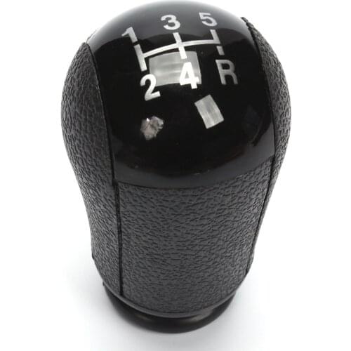 TAIHONGYU Black 5-Speed MT Gear Stick Shift Knob Fit For Ford Focus Mondeo MK3 S-MAX C-MAX Mustang Galaxy Fiesta MK6 Transit
