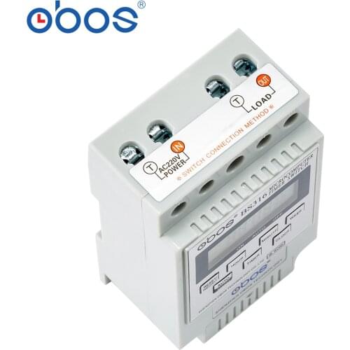 Timer BS316 (KG316T) Intelligent Microcomputer Programmable Electronic Timing Switch Relay Controller Various Voltage Selection