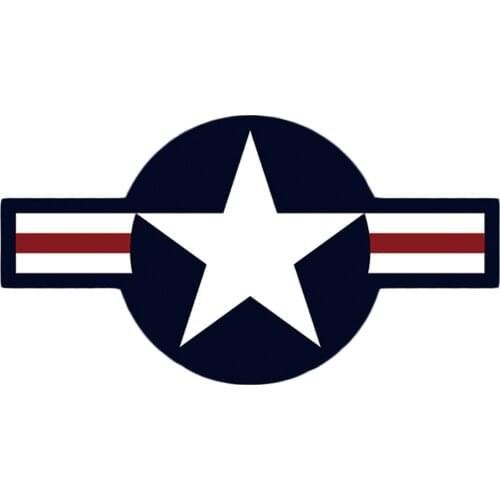 Funny Five Star United States Air Force Army Car Sticker Automobiles Motorcycles Exterior Accessories Vinyl Decals