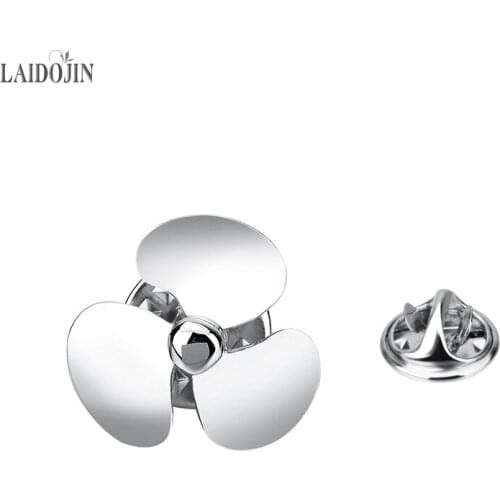 LAIDOJIN Funny Fan Blade Brooches For Women Dress Hat Bag Collars Pin Mens Suit Accessories Brooch Lapel Pin Men Jewelry