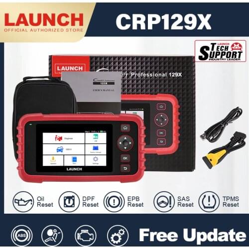 Launch X431 CRP129X Auto Code Reader OBD2 Diagnostic Tool OBD2 Scanner AutoVIN Scanner Automotivo Diagnostic Scanner PK CRP129E