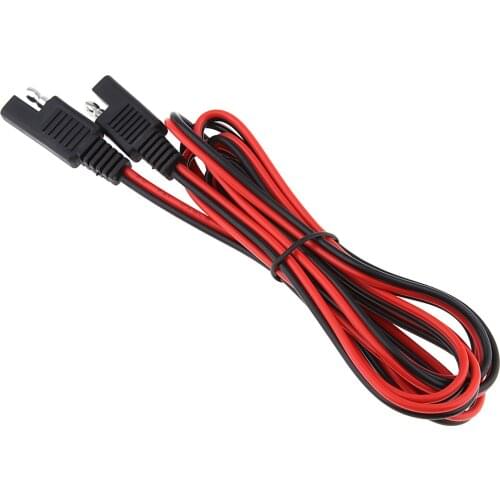 12-24V SAE to SAE Automotive Extension Cable Adapter Connector Cord 18AWG 6FT