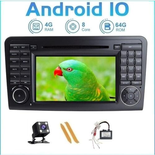 ZLTOOPAI For Mercedes-Benz GL ML CLASS W164 X164 ML450 ML500 GL320 GL450 Car Multimedia Player + ML Fiber Decoder