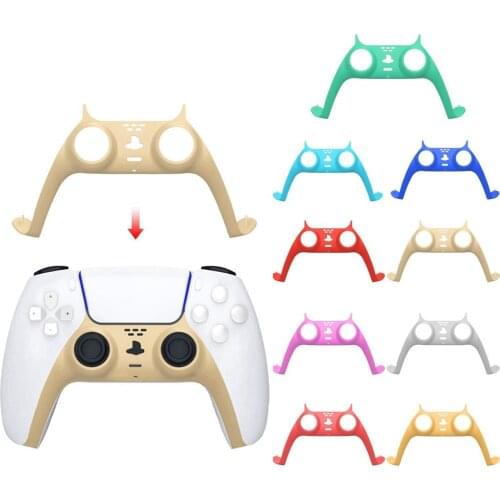 Handle Decorative Clip Cover Clamp Controller Middle Decorative Cover Strip Skin Shell for PS5 Gamepad Games Accessories