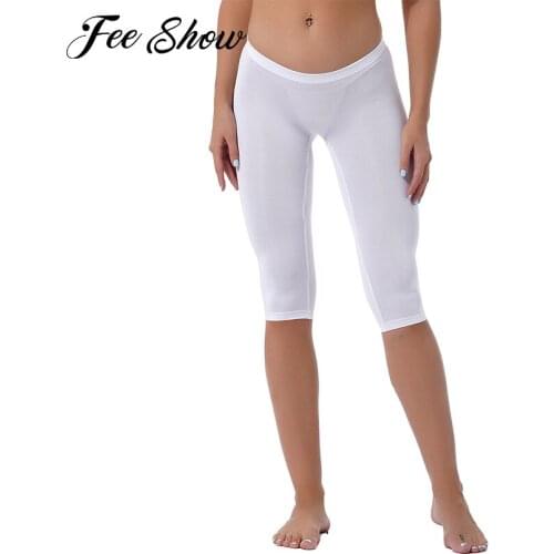 FEESHOW Women's Capri Pants