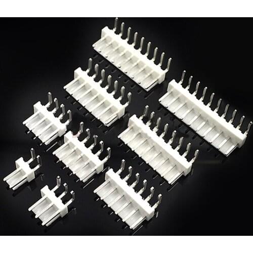 10pcs-100pcs VH3.96-AWG High Curved Needle Terminals Connector VH3.96-2345678910P Connector Plug Copper