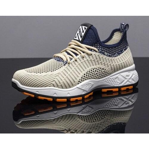Spring Men Air Mesh Casual Sneakers Light Breathable Sports Black Tennis Shoes Running Shoes for Man Trainer Male Fashion Trend