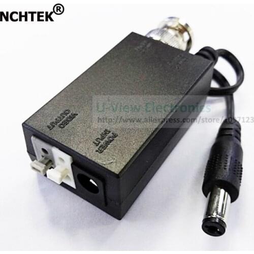 NCHTEK 1-CH Active UTP Video Transmitter CCTV Camera For NTSC PAL SECAM/Free Shipping/4PCS