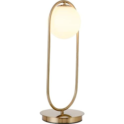 LED Table Lamp Bedside Lamp Art Nightstand Light Lamp Warm Light Reading Lamp Night Light for Bedroom Bar Office Decor