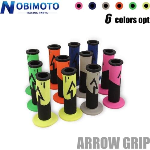 Universal Motorcycle Grip Protaper Dirt Pit Bike Motocross 7/8 "22 / 24MM Gel Rubber Handlebar Brake Grips Motorcycle Enduro