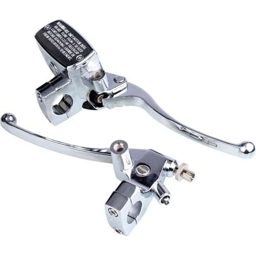 2PCS Motorcycle Handle Brake Pump Clutch Hydraulic Brake Master Cylinder for Honda CB400SF CB250