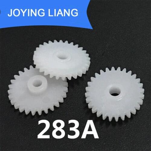 283A 0.5M GEAR Modulus 0.5 28 Tooth Plastic Gear Disc Wheel Toy Accessories