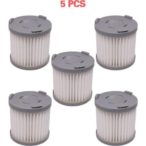 3/5 HEPA filters for Xiaomi handheld wireless vacuum cleaner JIMMY JV51 JV53 JV83 vacuum cleaner-gray