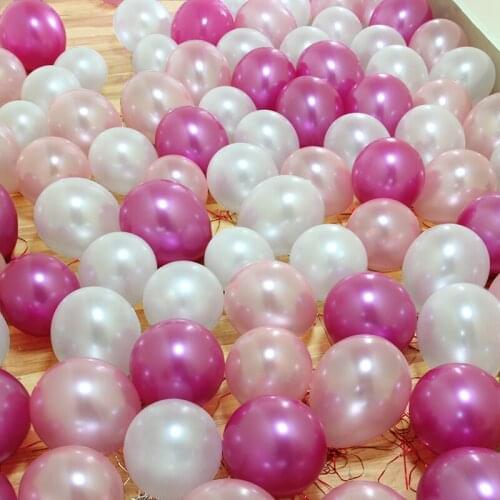 35pcs 10 Inch 1.8g thicken Birthday/Wedding Supply Latex Balloons Colorful Party Latex Air Baloon/Ballon Kids Inflatable Toy