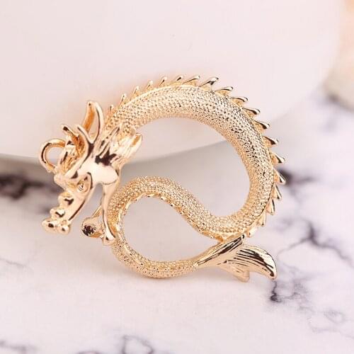 5pcs/Dragon Pendant Jewelry Making DIY Necklace Charm Metal Dragon Pendant