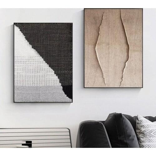 Abstract Texture style Canvas Painting Posters and Prints Minimalist Wall Art Pictures for Living Room Bedroom Home Decoration