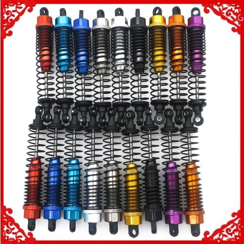 2 pcs/set machined alloy front/rear damper shock absorber 110mm oil filled type for Redcat Gen8 crawler