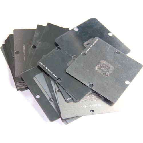 Free shipping 28PCS / SET BGA stencil XBOX360 ps4 ps3 Will bumping net plant beads net 80 * 80mm 90*90mm Small steel mesh