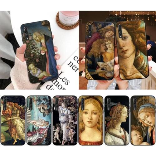 Zororong Sandro botticelli paintings renaissance art Phone Case For Xiaomi 9 10 11 PRO LITE Redmi NOTE 7 8 9 A PRO K20 30 PRO
