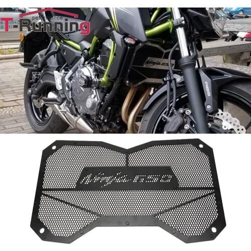 For Kawasaki Ninja 650 NINJA650 2017-2019 2020 Motorcycle CNC Stainless Steel Radiator Grille Guard Cover Water Tank Protector