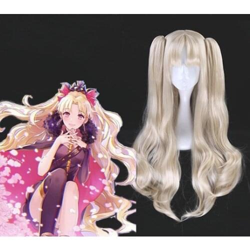 FGO Fate/Grand Order Cosplay Wigs Ereshkigal Cosplay Wigs Heat Resistant Synthetic Anime Cosplay Wig Halloween Carnival Party
