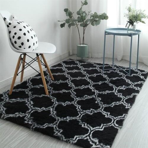 Tie Dyeing Carpets For Living Room Home Soft Fluffy Rug Modern Shaggy Bedroom Carpet Sofa Coffee Table Plush Rug Kids Floor Mat