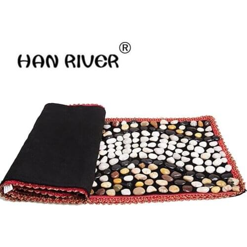 Foot pad bai maji stone pebbles massage foot massage shoes bottom go carpet floor MATS gravel road refers to clamp