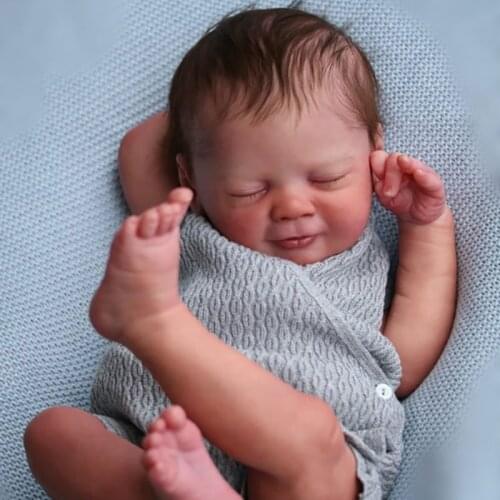 20inch Reborn Doll Kit Vito Reborn Baby Real Size Baby Doll Diy Unfinished Reborn Dolls Toys for Children