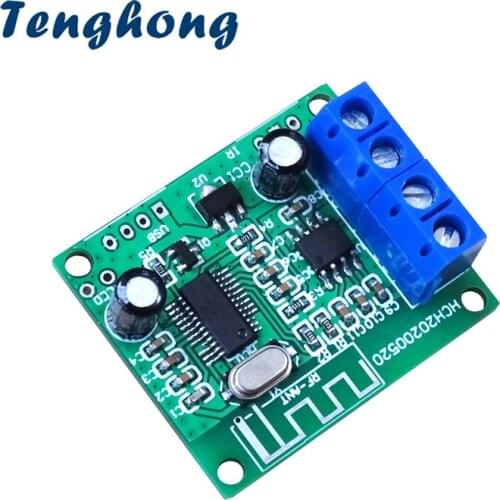 Tenghong Bluetooth 5.0 20W Mono Digital Power Amplifier Board TWS Ceiling Wall Speaker Sound Amplificador Engineering Audio AMP