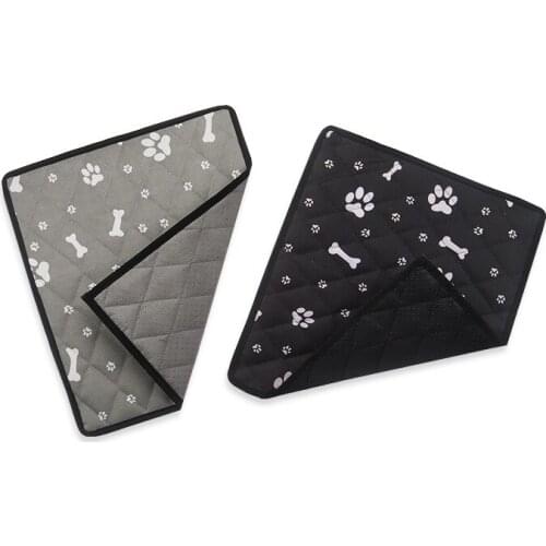 Washable Dog Pet Diaper Mat Urine Absorbent Environment Protect Diaper Mat Reusable Training Pad Dog Car Seat Cover Mats