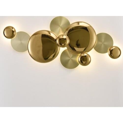 Living room bedroom wall lamp simple modern background wall creative combination decorative wall light