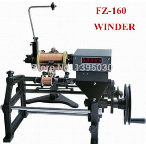 1PC New FZ-160 Manual Automatic Electronic Coils Winding Machine 220V Coils Winding Machine Applicable Wire Diameter 0.06-0.50mm