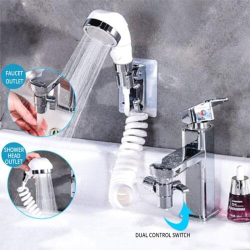 New Arrival High Pressure Water Saving Washing Hair Basin Faucet External Shower Head Bathroom Handheld Washing Hair Artifact