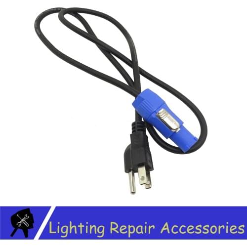 Moving Head Light Powercon US Plug Power Cable Connector Audio Stage Light Exchange Connector United States Japan Mexico Plug