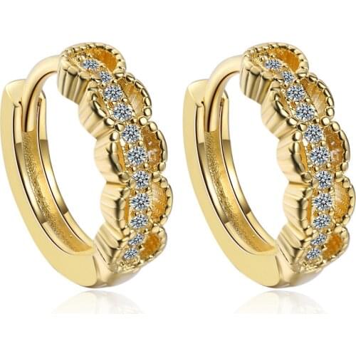 SHQIYAYI Women's Gold Earrings