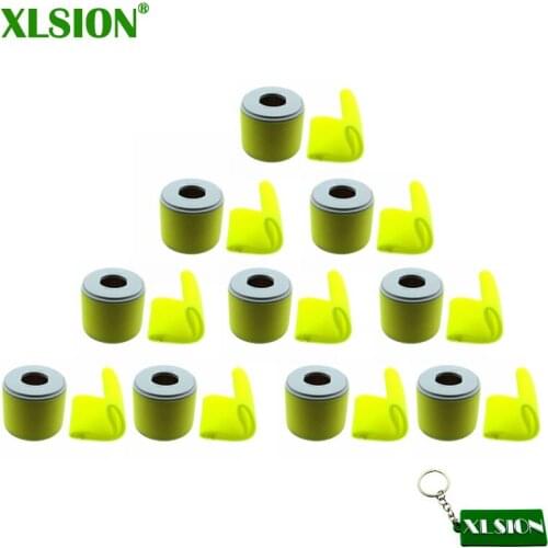 XLSION 10 Sets Foam Pre-Filter+Air Filter For Honda 17210-ZE2-515 GX240 GX270 17210-ZE2-505 17210-ZE2-822 OEM