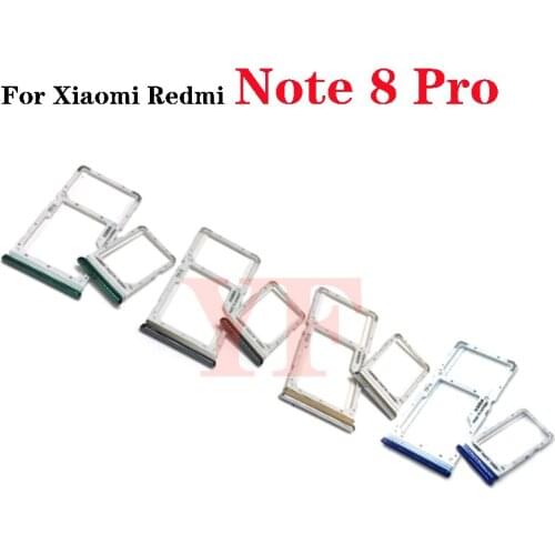 For Xiaomi Redmi 8A Note 8 Pro Sim Card Tray Slot Holder Replacement Partsder Tray Slot Replacement