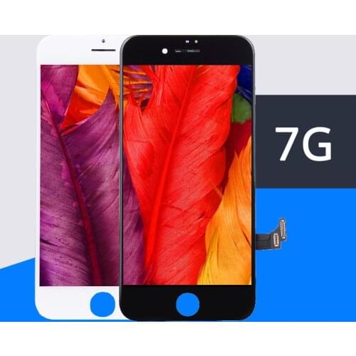 5Pcs/lot 100% AAA No Dead Pixel for IPhone 7 LCD Display Touch Screen Digitizer Assembly Replacement 3D Touch Free DHL