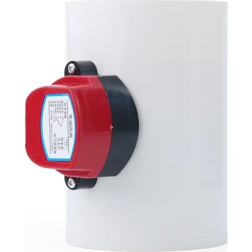 220V PVC Plastic HAVC Electric Damper Check Valve 75/110/160/200mm Air Duct Volume Control Valves For Ventilation Pipe 24V 12V