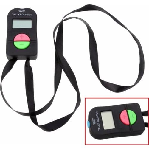 60pcs Hand Held Electronic Digital Tally Counter Clicker Security Sports Gym School ADD/SUBTRACT MODEL Counter SN1593