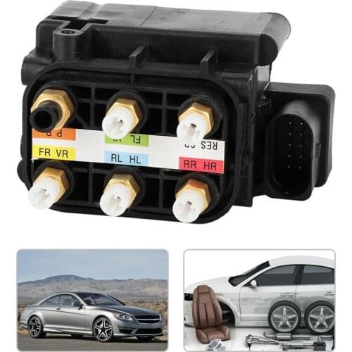 Car Air Suspension Solenoid Valve Block for Mercedes-Benz W164 W166 W221 W251 W212 W216 A2513200058 A2123200358