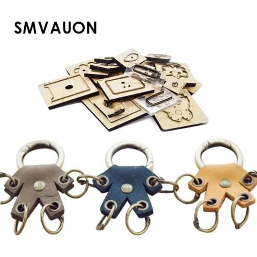 Wood Die Cutting Diy Leather Cute Small Hand Keychain Decoration Pendant Mold Suitable For Die Cutting Machine