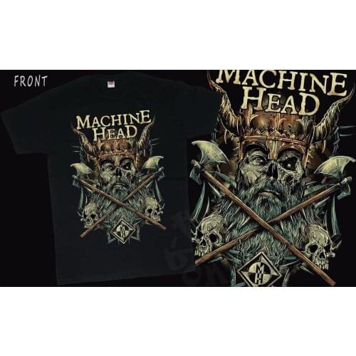MACHINE HEAD - American heavy metal band T_shirt-SIZESwbr S to 6XL