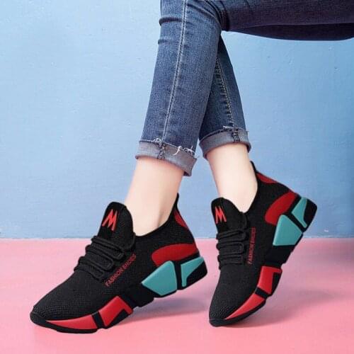 2021 New Spring Women casual shoes Breathable Mesh platform Sneakers Women New Fashion mesh sneakers shoes woman tenis feminino