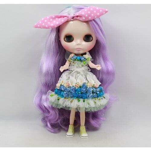 Joint body Nude blyth Doll, Mixed hair Factory doll,Suitable For DIY ksm 03012